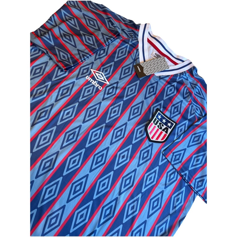 NWT Umbro USA Soccer Jersey Men's LARGE World Cup 2026 Football Oversized